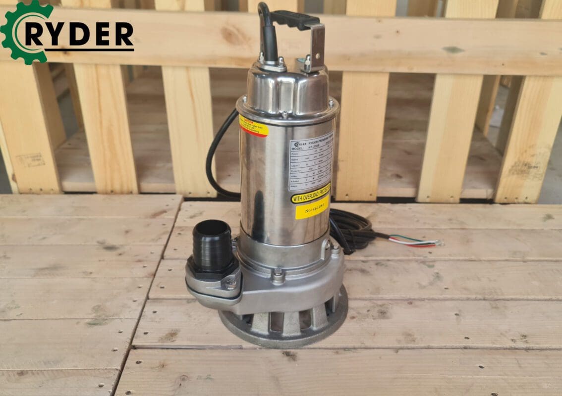 Bơm chìm nước thải Inox 316 Đài Loan