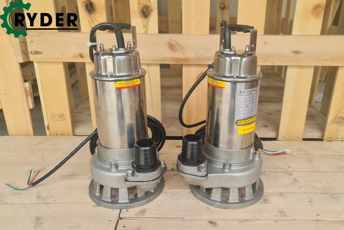Ryder Pump May bom chim inox KF 315 1 Máy bơm công nghiệp chính hãng